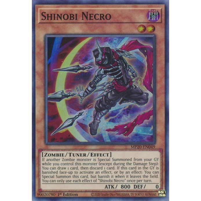 Image for Shinobi Necro (MP20-EN049) (MP20) - YuGiOh