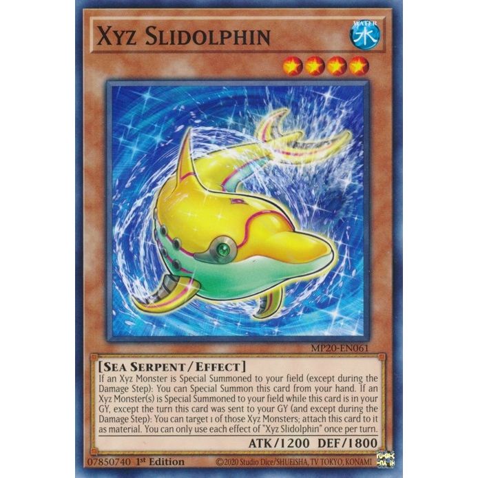 Image for Xyz Slidolphin (MP20-EN061) (MP20) - YuGiOh