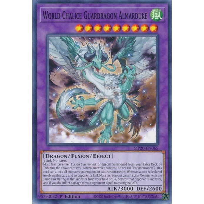 Image for World Chalice Guardragon Almarduke (MP20-EN065) (MP20) - YuGiOh