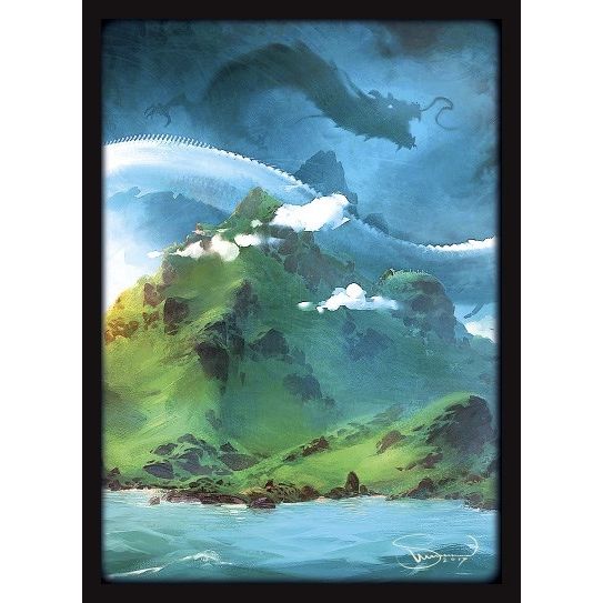 Image for Double Matte Sleeve - Velinov Island (50-pack) - Card Sleeves