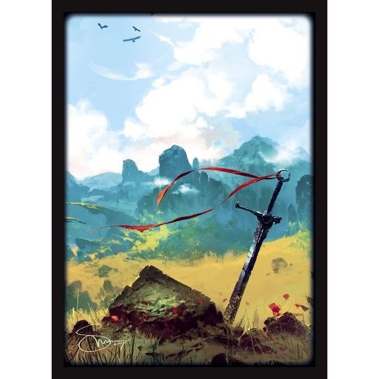 Image for Double Matte Sleeve - Velinov Plains (50-pack) - Card Sleeves