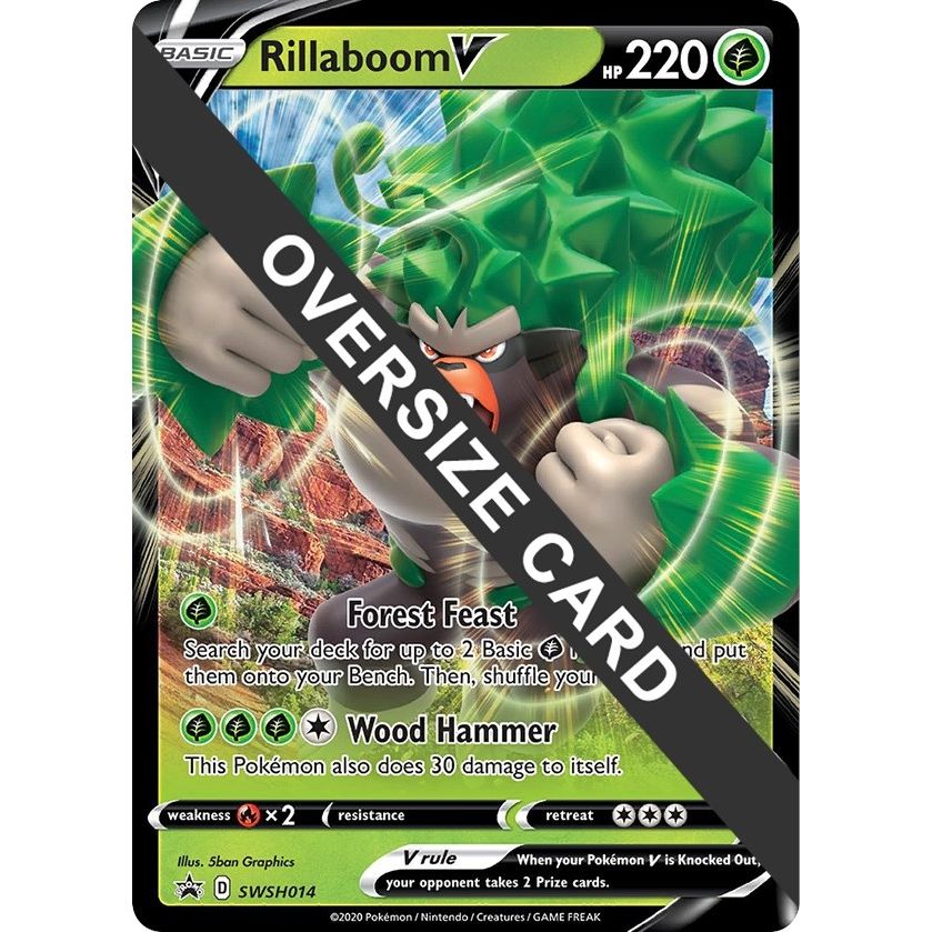 Image for Rillaboom V - SWSH014 (SWSH014) (PR) - Pokemon