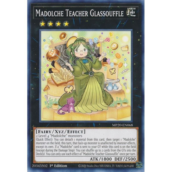 Image for Madolche Teacher Glassouffle (MP20-EN068) (MP20) - YuGiOh