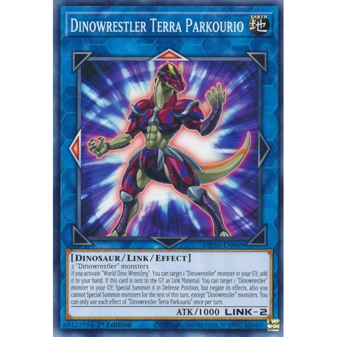 Image for Dinowrestler Terra Parkourio (MP20-EN069) (MP20) - YuGiOh