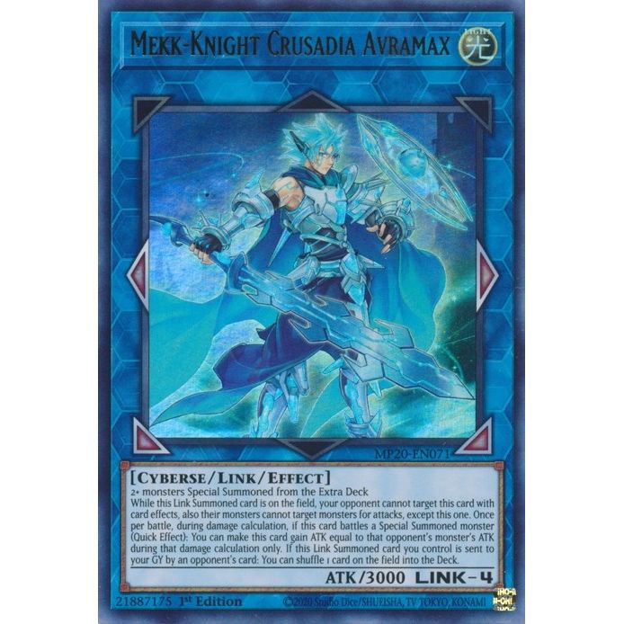 Image for Mekk-Knight Crusadia Avramax (MP20-EN071) (MP20) - YuGiOh