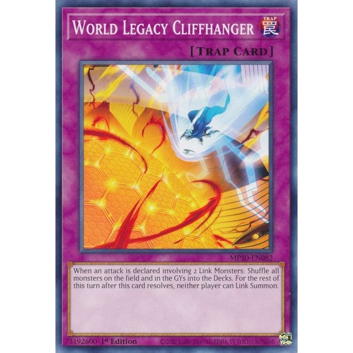 Image for World Legacy Cliffhanger (MP20-EN082) (MP20) - YuGiOh