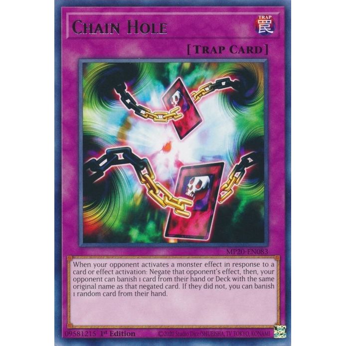 Image for Chain Hole (MP20-EN083) (MP20) - YuGiOh