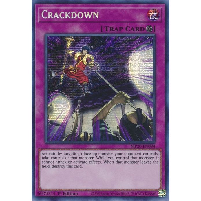 Image for Crackdown (MP20-EN084) (MP20) - YuGiOh
