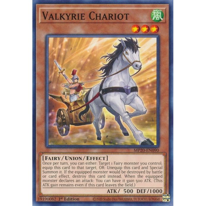 Image for Valkyrie Chariot (MP20-EN090) (MP20) - YuGiOh