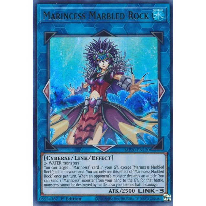 Image for Marincess Marbled Rock (MP20-EN120) (MP20) - YuGiOh