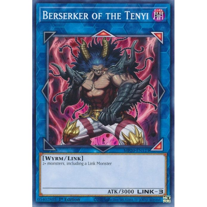 Image for Berserker of the Tenyi (MP20-EN123) (MP20) - YuGiOh
