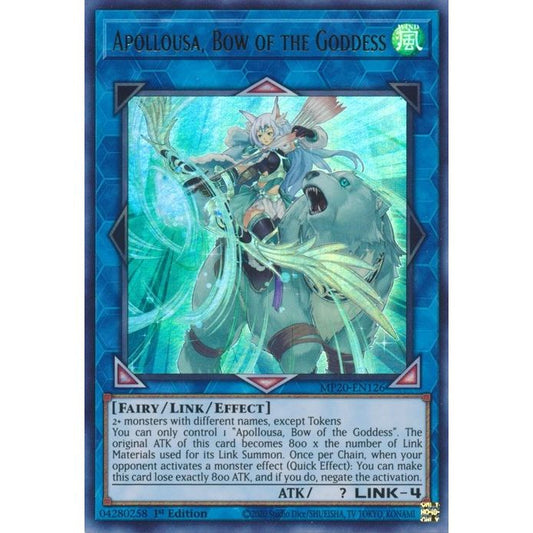 Image for Apollousa, Bow of the Goddess (MP20-EN126) (MP20) - YuGiOh