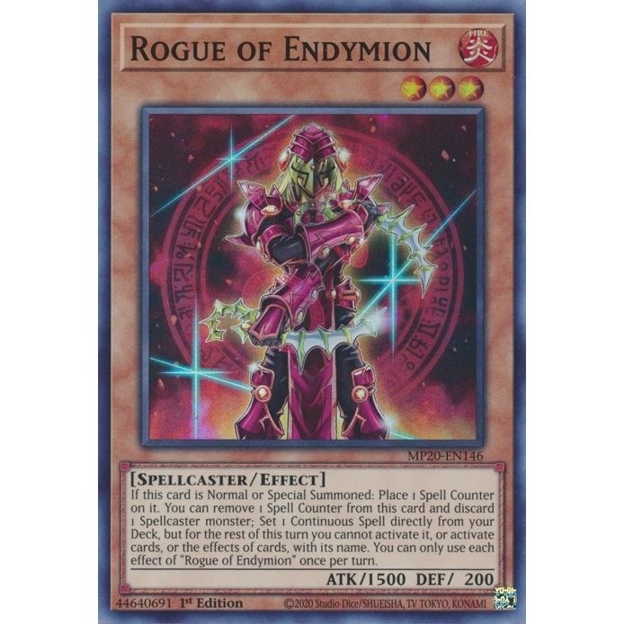 Image for Rogue of Endymion (MP20-EN146) (MP20) - YuGiOh