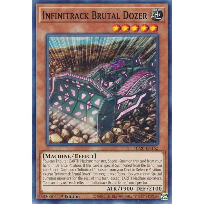 Image for Infinitrack Brutal Dozer (MP20-EN162) (MP20) - YuGiOh
