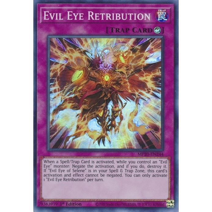 Image for Evil Eye Retribution (MP20-EN244) (MP20) - YuGiOh