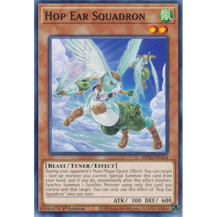 Image for Hop Ear Squadron (MP20-EN164) (MP20) - YuGiOh