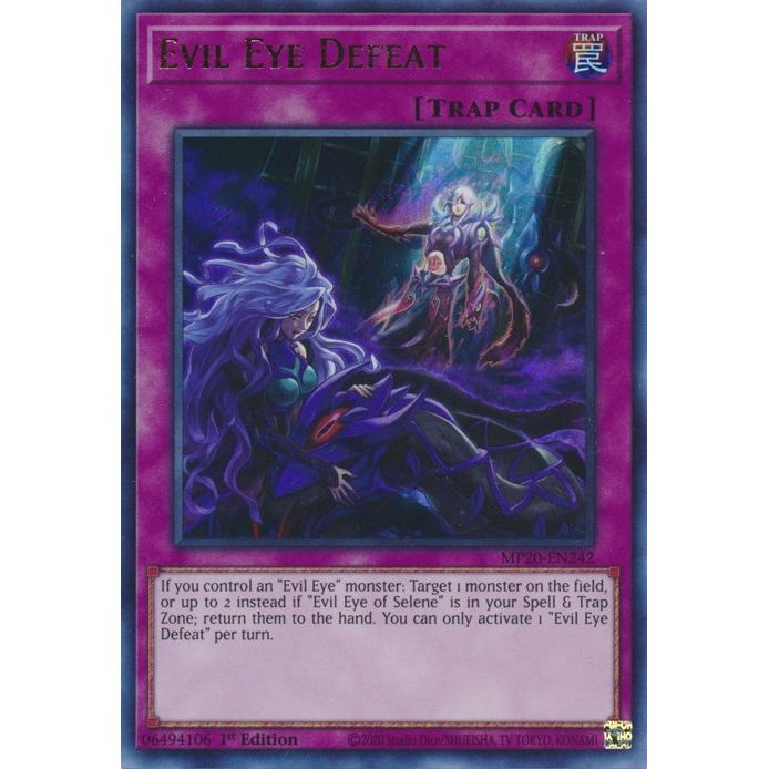 Image for Evil Eye Defeat (MP20-EN242) (MP20) - YuGiOh