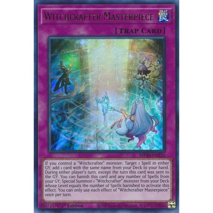 Image for Witchcrafter Masterpiece (MP20-EN231) (MP20) - YuGiOh