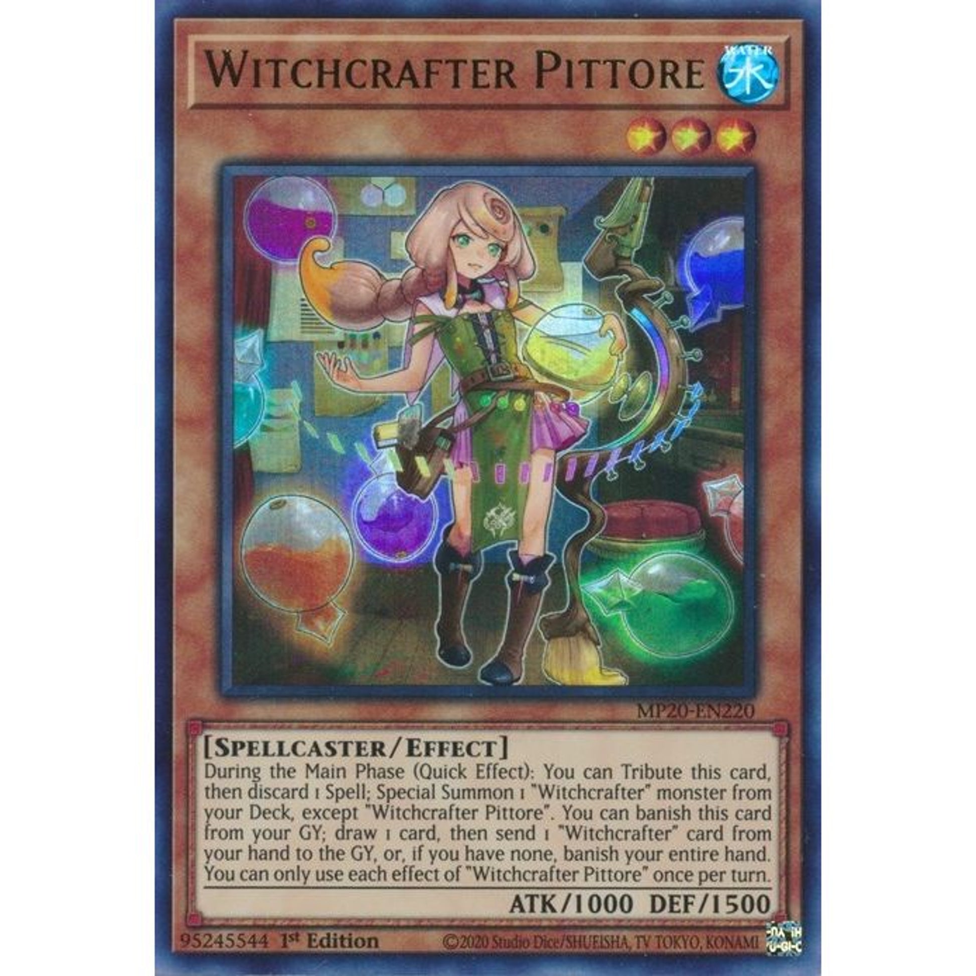 Image for Witchcrafter Pittore (MP20-EN220) (MP20) - YuGiOh