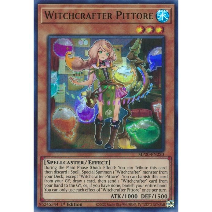 Image for Witchcrafter Pittore (MP20-EN220) (MP20) - YuGiOh