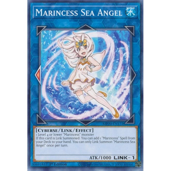Image for Marincess Sea Angel (MP20-EN172) (MP20) - YuGiOh