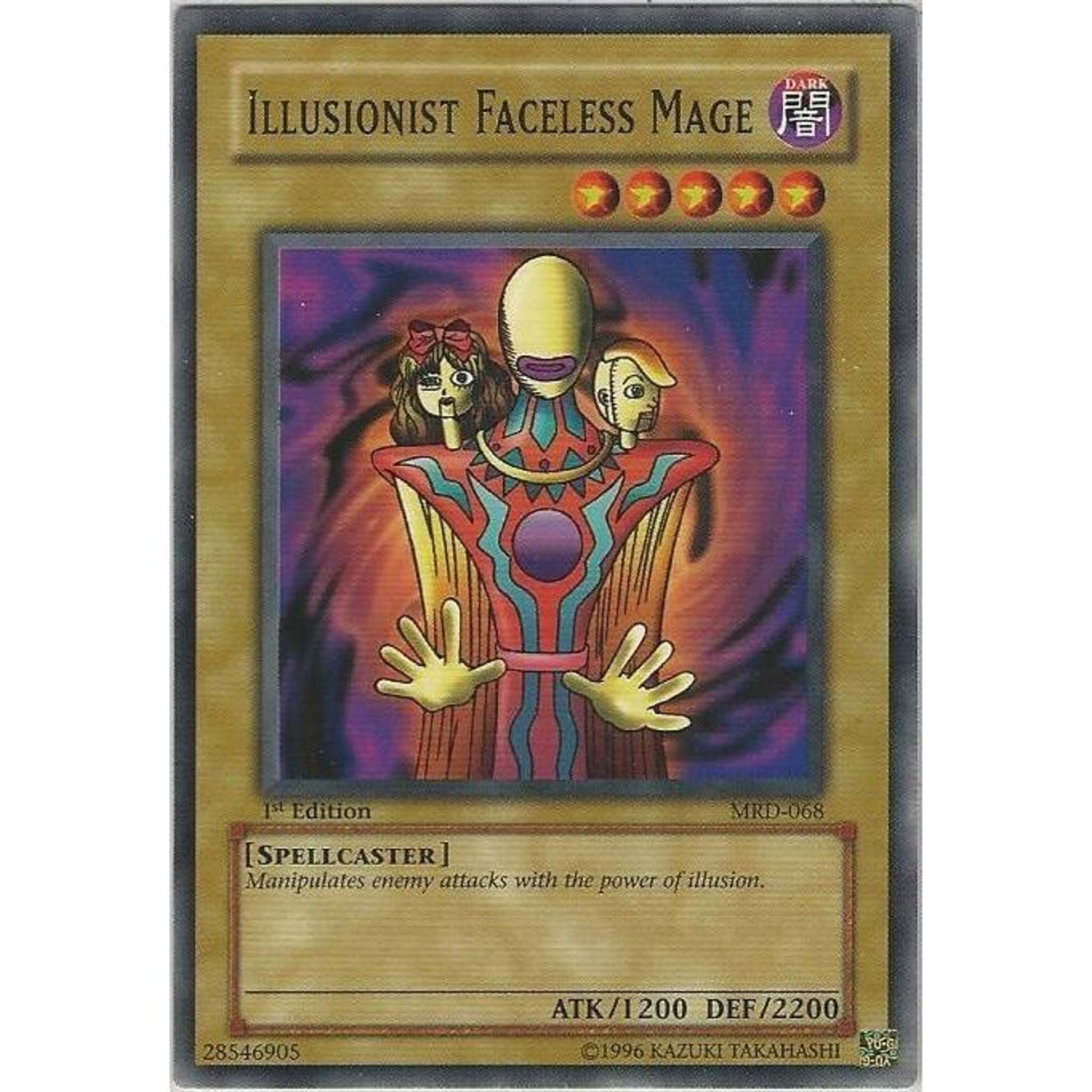 Image for Illusionist Faceless Mage (MRD-068) (MRD) - YuGiOh