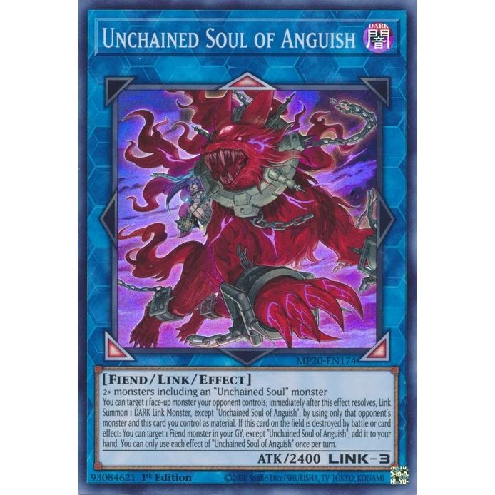 Image for Unchained Soul of Anguish (MP20-EN174) (MP20) - YuGiOh