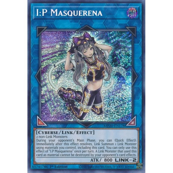 Image for I:P Masquerena (MP20-EN178) (MP20) - YuGiOh