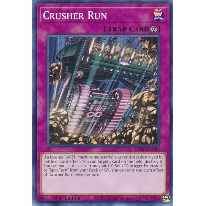 Image for Crusher Run (MP20-EN195) (MP20) - YuGiOh