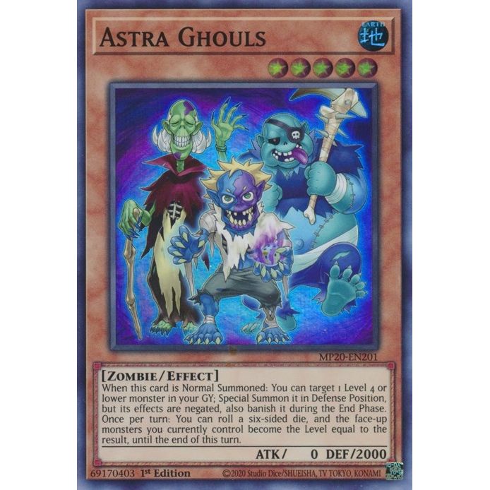 Image for Astra Ghouls (MP20-EN201) (MP20) - YuGiOh