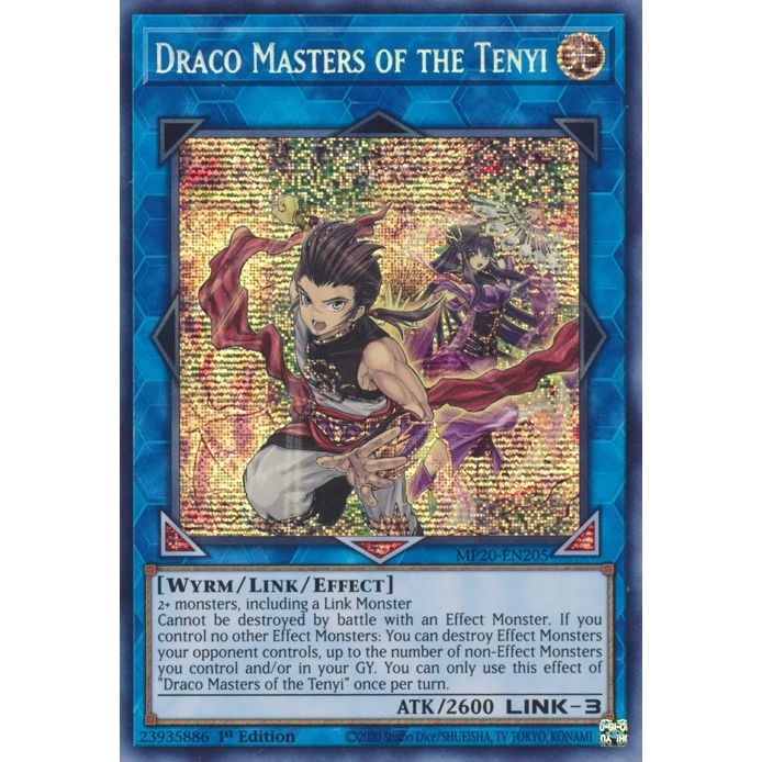 Image for Draco Masters of the Tenyi (MP20-EN205) (MP20) - YuGiOh