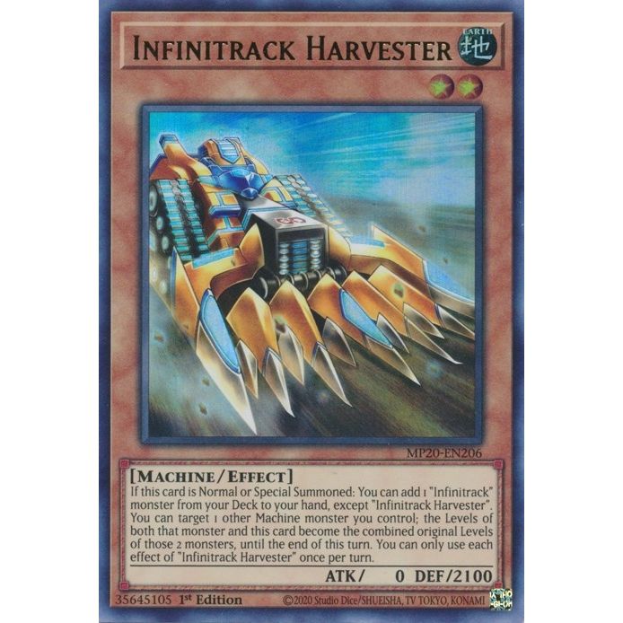 Image for Infinitrack Harvester (MP20-EN206) (MP20) - YuGiOh