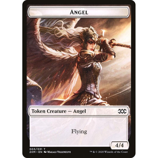 Image for Angel // Human Soldier Double-Sided Token (3 // 5) (2XM) - Magic: The Gathering