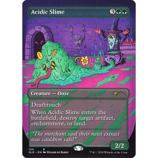 Image for Acidic Slime (134) (SLD) - Magic: The Gathering