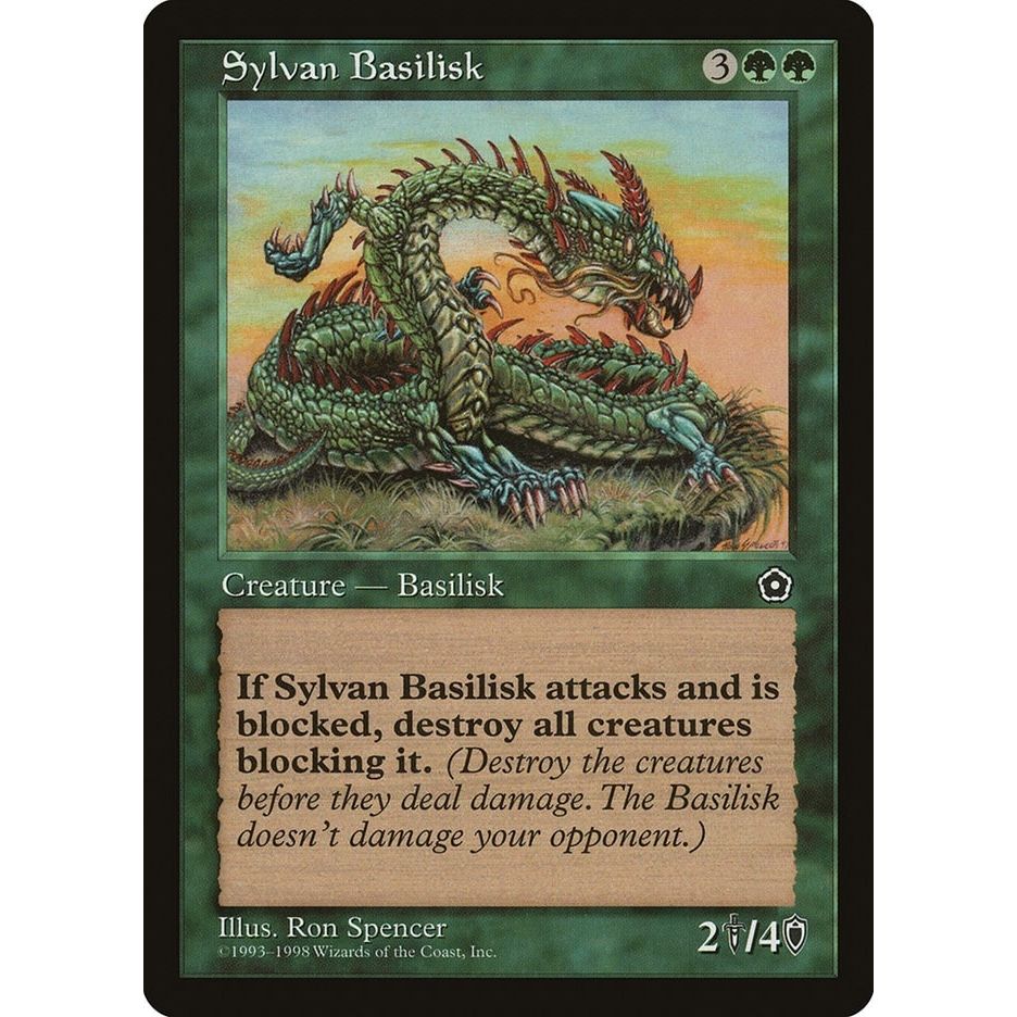 Image for Sylvan Basilisk (P02) - Magic: The Gathering