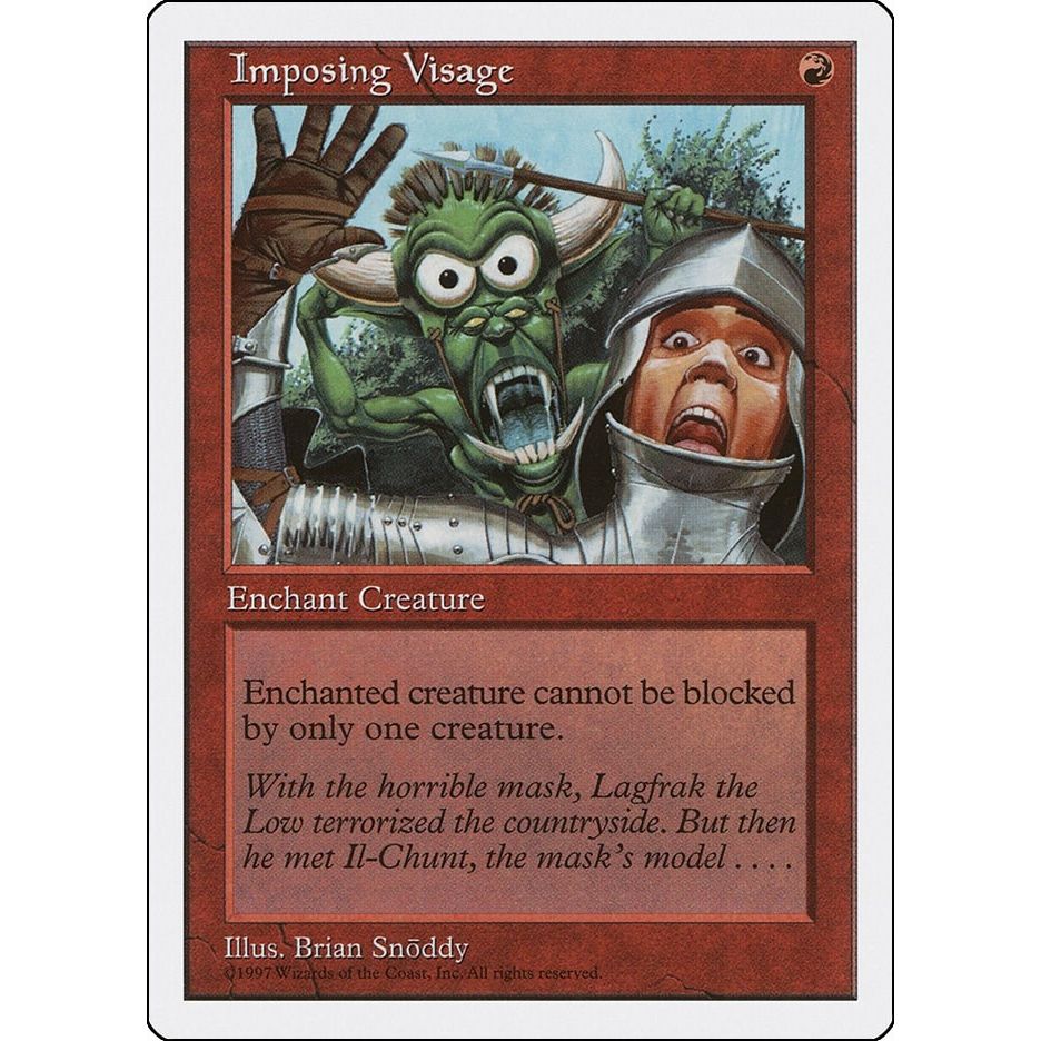 Image for Imposing Visage (5ED) - Magic: The Gathering