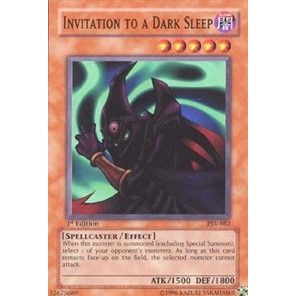 Image for Invitation to a Dark Sleep (PSV-082) (PSV) - YuGiOh