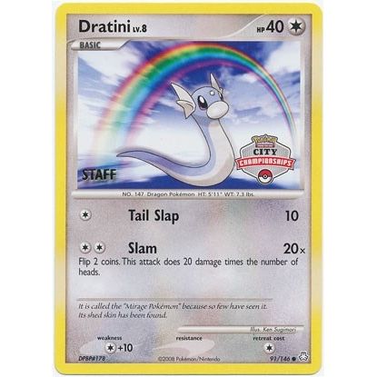 Image for Dratini - 91/146 (City Championships) [Staff] (091/146) (PR) - Pokemon