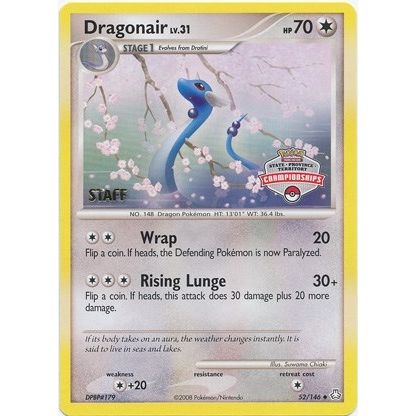 Image for Dragonair - 52/146 (State Championships) [Staff] (52/146) (PR) - Pokemon