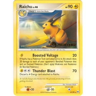 Image for Raichu - 27/99 (Prerelease) (27/99) (PR) - Pokemon