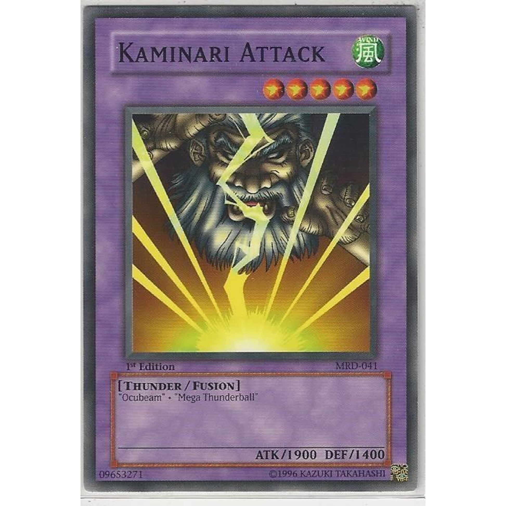 Image for Kaminari Attack (MRD-041) (MRD) - YuGiOh