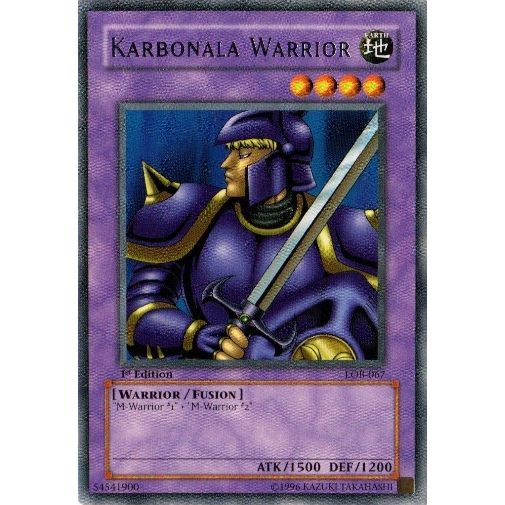 Image for Karbonala Warrior (LOB-067) (LOB) - YuGiOh
