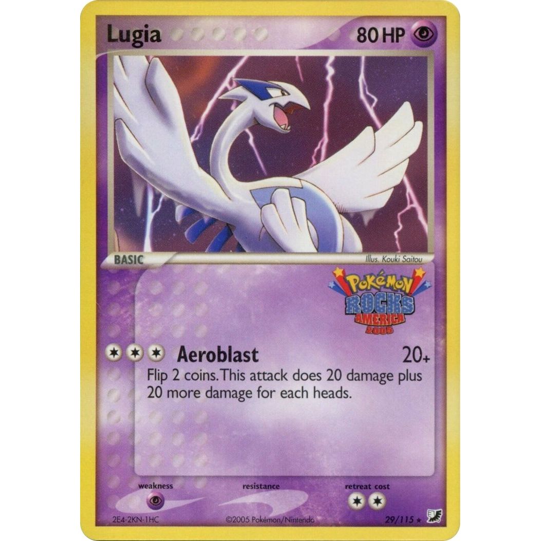 Image for Lugia - 29/115 (Pokemon Rocks America) (029/115) (MCAP) - Pokemon