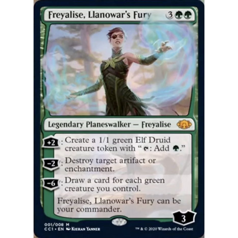 Image for Freyalise, Llanowar's Fury (1) (CC1) - Magic: The Gathering