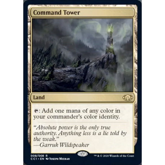 Image for Command Tower (8) (CC1) - Magic: The Gathering