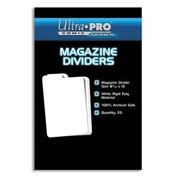 Image for Ultra Pro Magazine Dividers (25ct.) - Collectible Storage