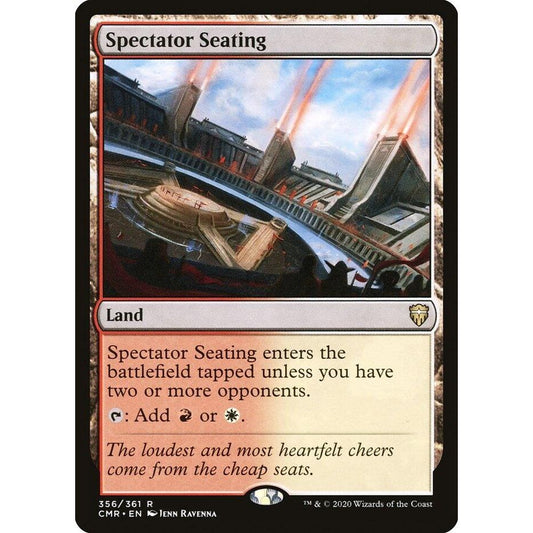 Image for Spectator Seating (356) (CMR) - Magic: The Gathering