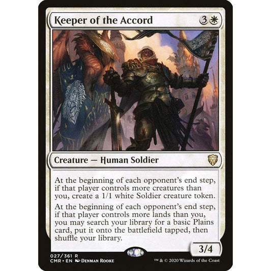 Image for Keeper of the Accord (27) (CMR) - Magic: The Gathering