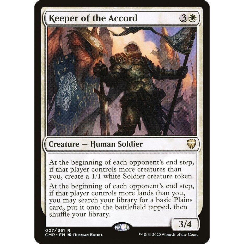 Image for Keeper of the Accord (27) (CMR) - Magic: The Gathering