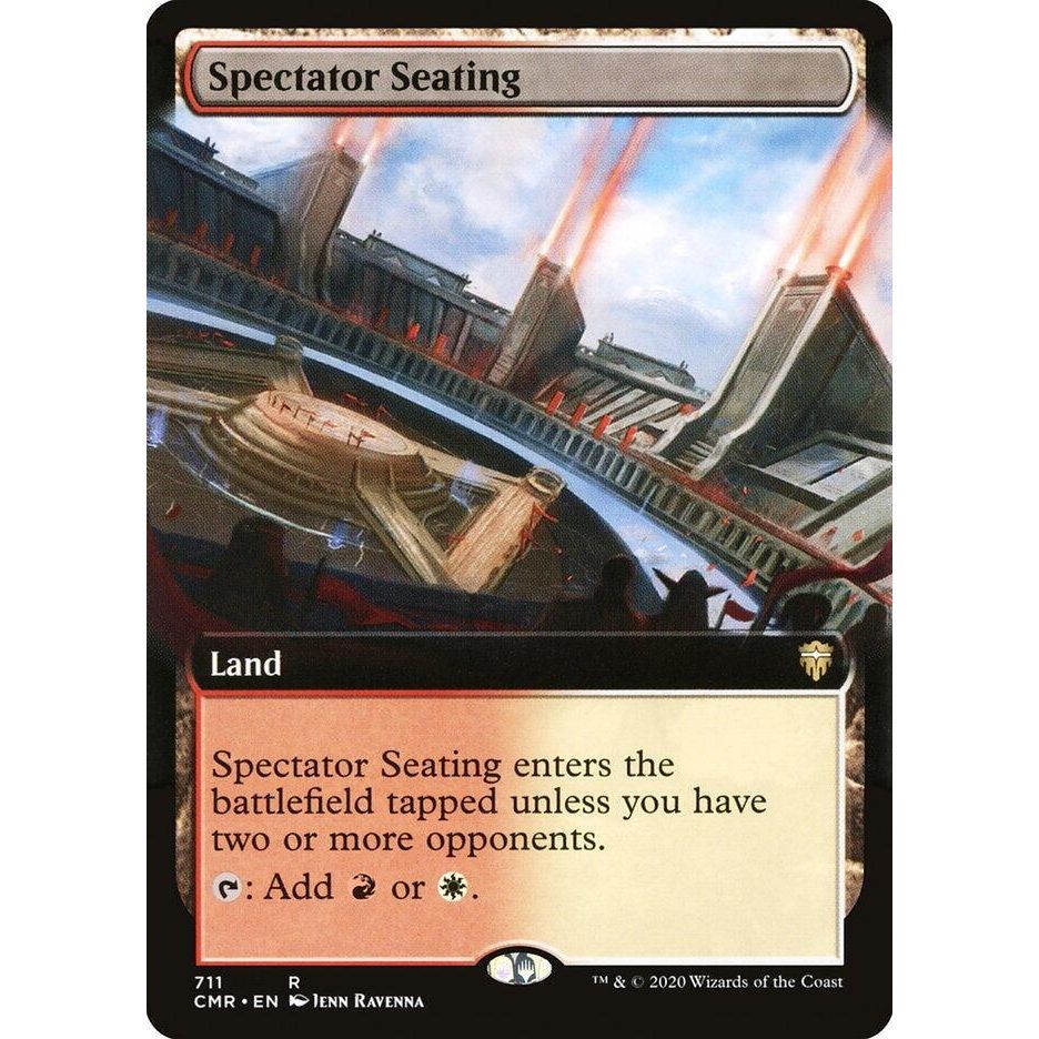 Image for Spectator Seating (Extended Art) (711) (CMR) - Magic: The Gathering